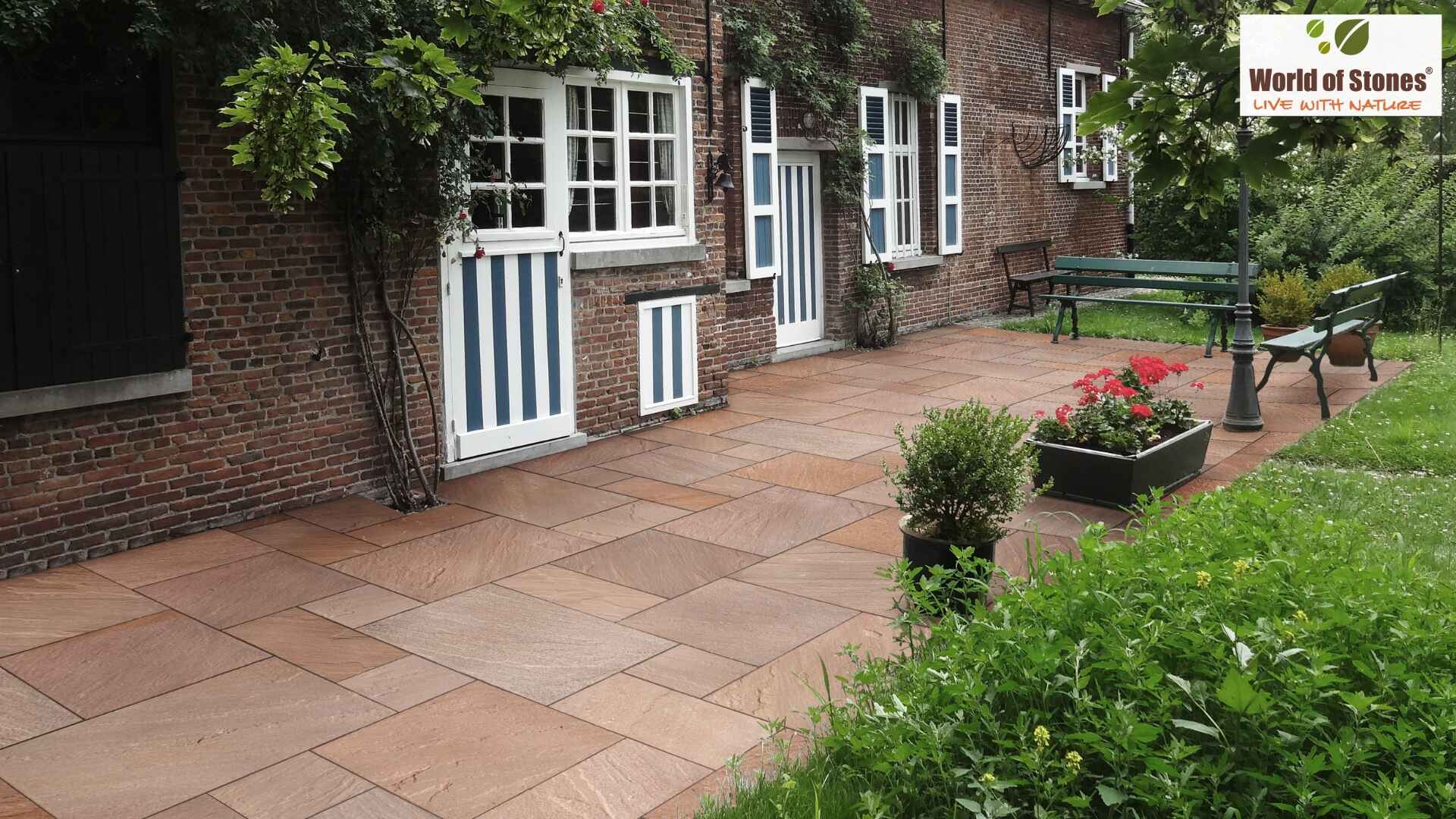 sandstone flooring